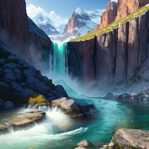 licorice, flowing water ,high mountains
Sunlight ,mint