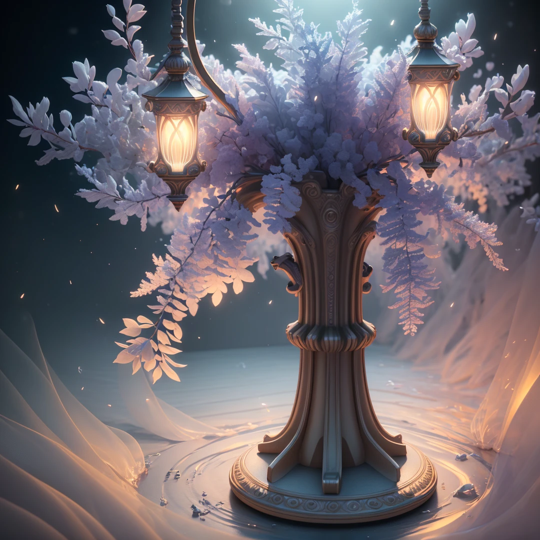 "masterpiece, best quality, ultra-detailed 3D blender CG wallpaper, high definition and high dynamic range HDR, exquisite and intricately detailed, cinematic color grading with cold lighting and pastel tones, highlighting with rim boy, light and subsurface scattering, with added light particles for a more immersive experience."