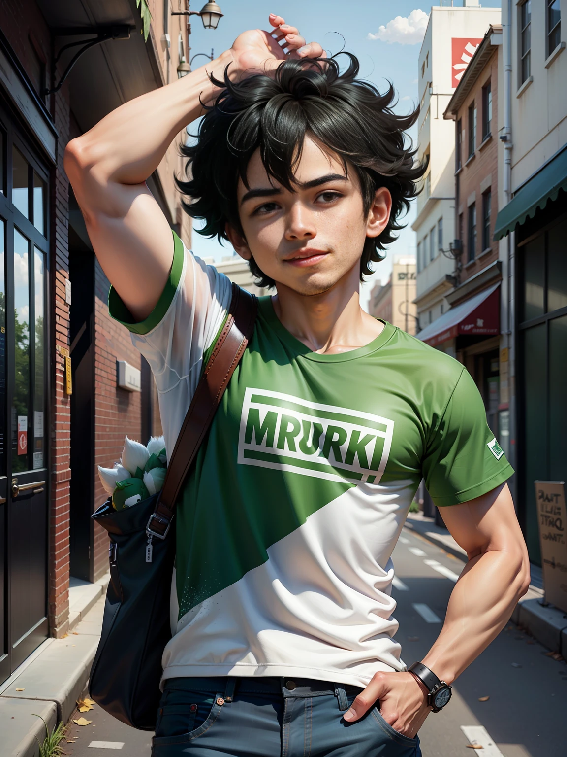 Izuku midoria hero name deku