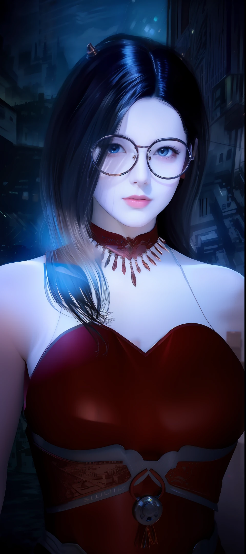 very realistic,City background, standing
