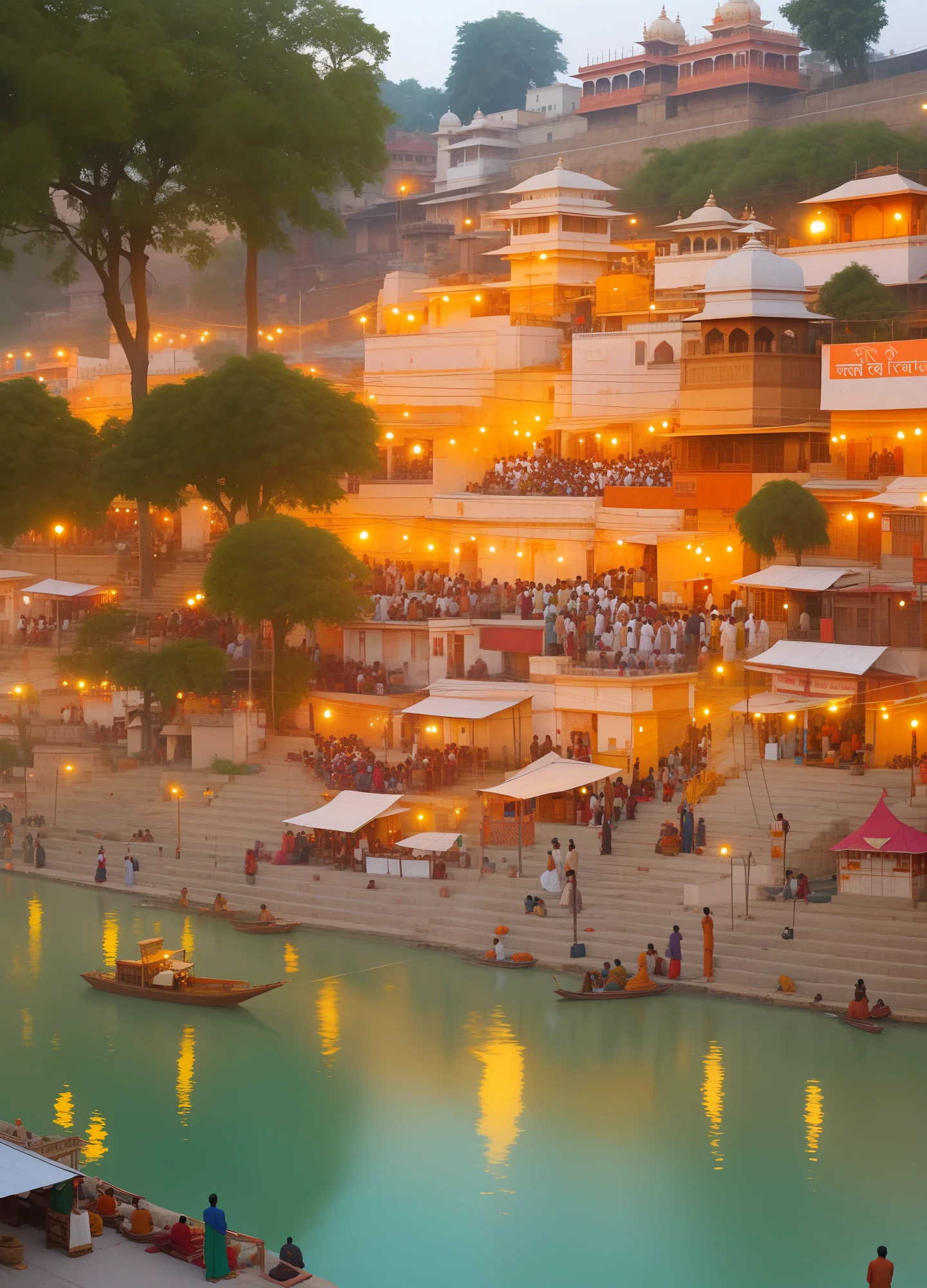 Let's wander through the heart of Haridwar on a mid-journey, as we soak in the spiritual energy, savor delectable street food, and witness the divine Aarti ceremony on the banks of the Ganges.