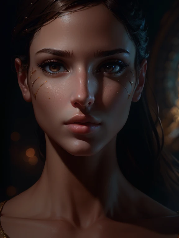 (masterpiece:1.1), (best quality:1.1), (anatomically correct:1.1), (perfect arms:1.1), ((detailed face:1.3)), (detailed skin), (perfect eyes), (perfect nose), (realistic), octane render, sharp focus,(8k), (4k), (Masterpiece), (Best Quality), ((huge lips:1.3)), detailed background, art by artgerm and greg rutkowski, cinematic lighting, 8k
