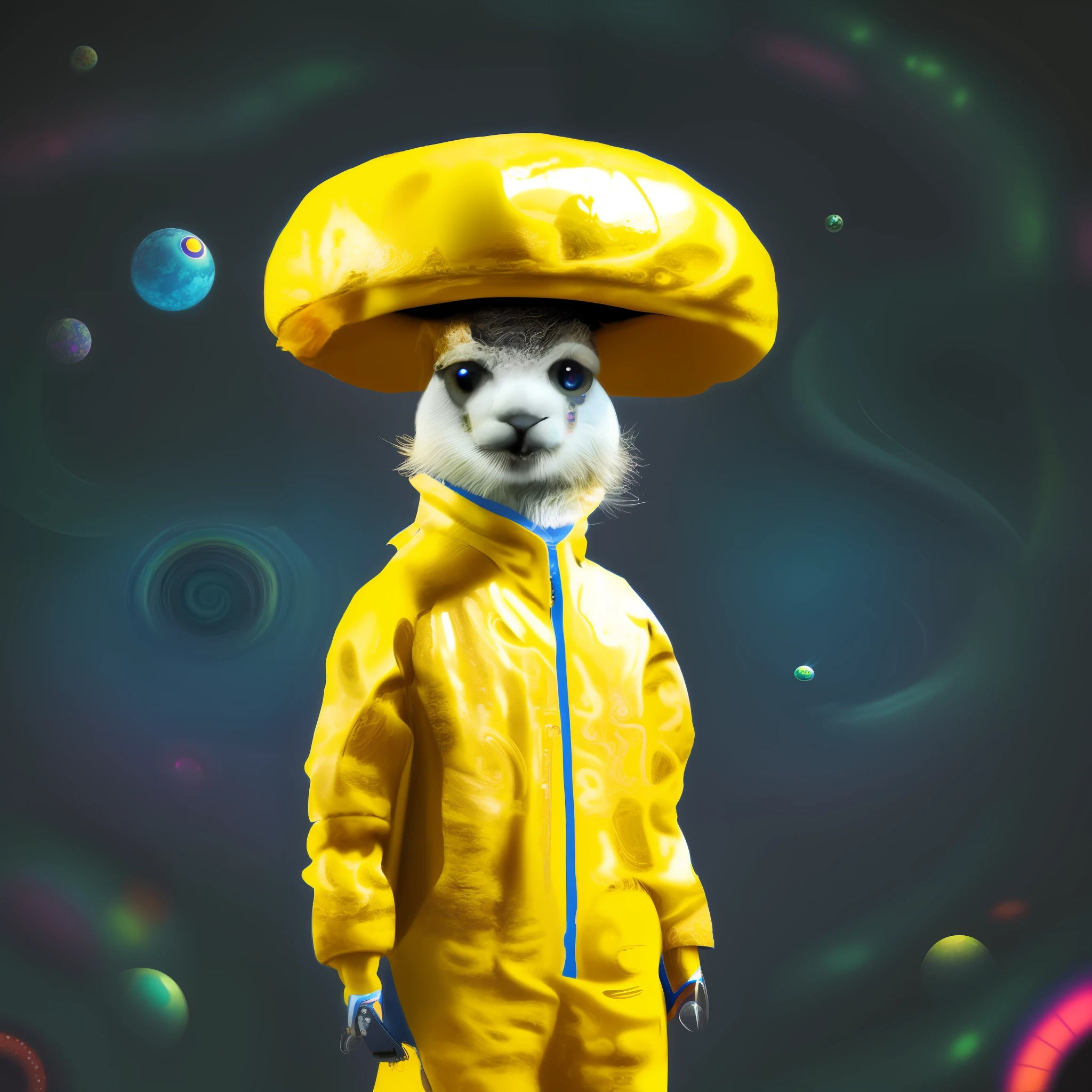 [(trippy:1.2,hippy:1.1,animated:1.1), psychedelic color, retro style, lively motion, weird creatures, multiple eyes, surreal landscape, vibrant, acid trip:0.9]