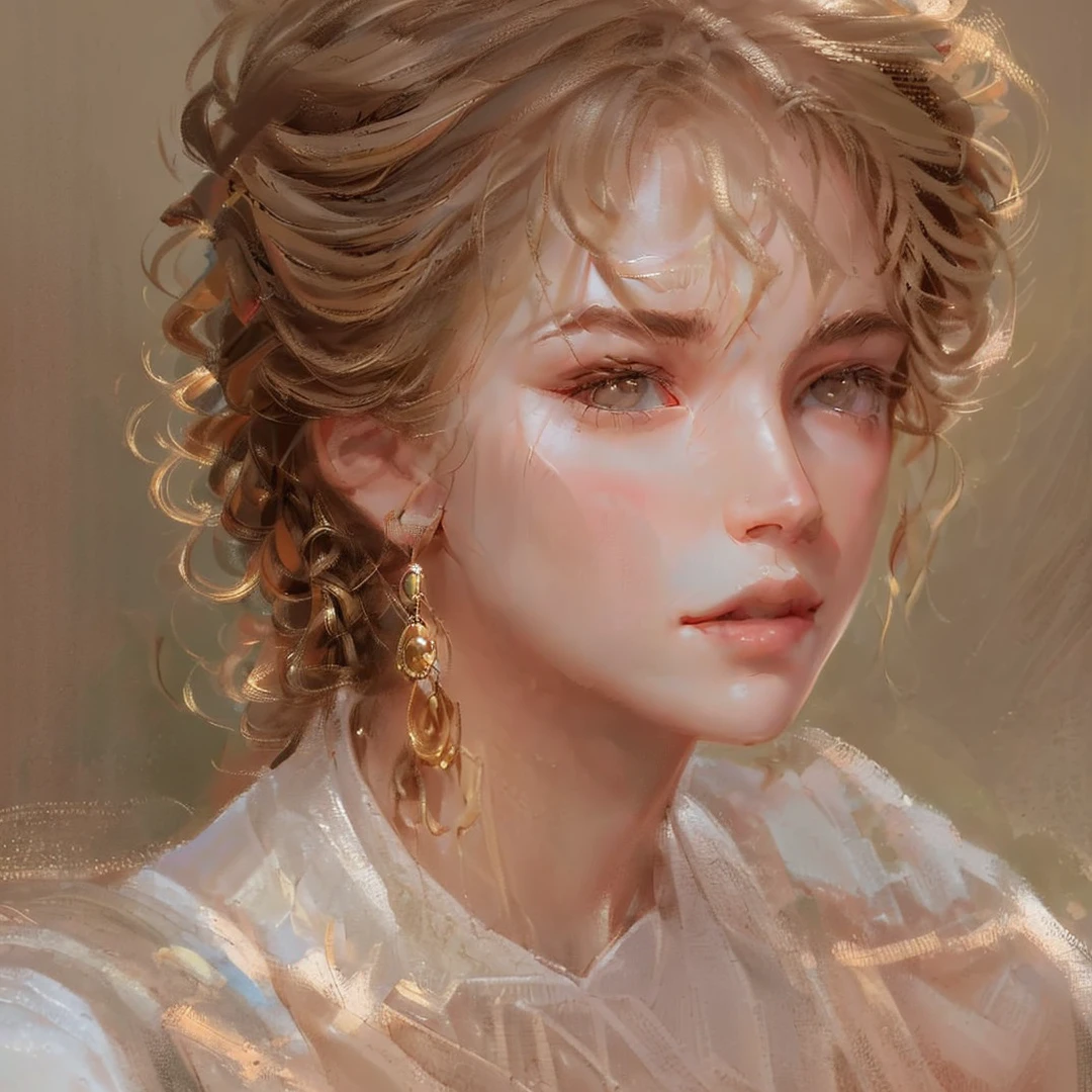 DBfantasyart, masterpiece, 1girl, 8K resolution, cinematic render of beautiful sexy female character design, adventurer, fashionable, concept art, messy hair, highly detailed, smirk
