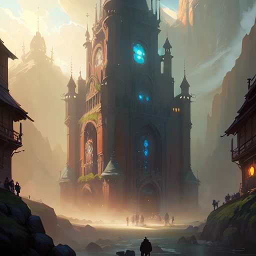 masterpiece, best quality, almost there, digital painting, hyperrealistic, fantasy, by Andreas Rocha, artstation, sharp focus, dramatic, vintage, cinematic