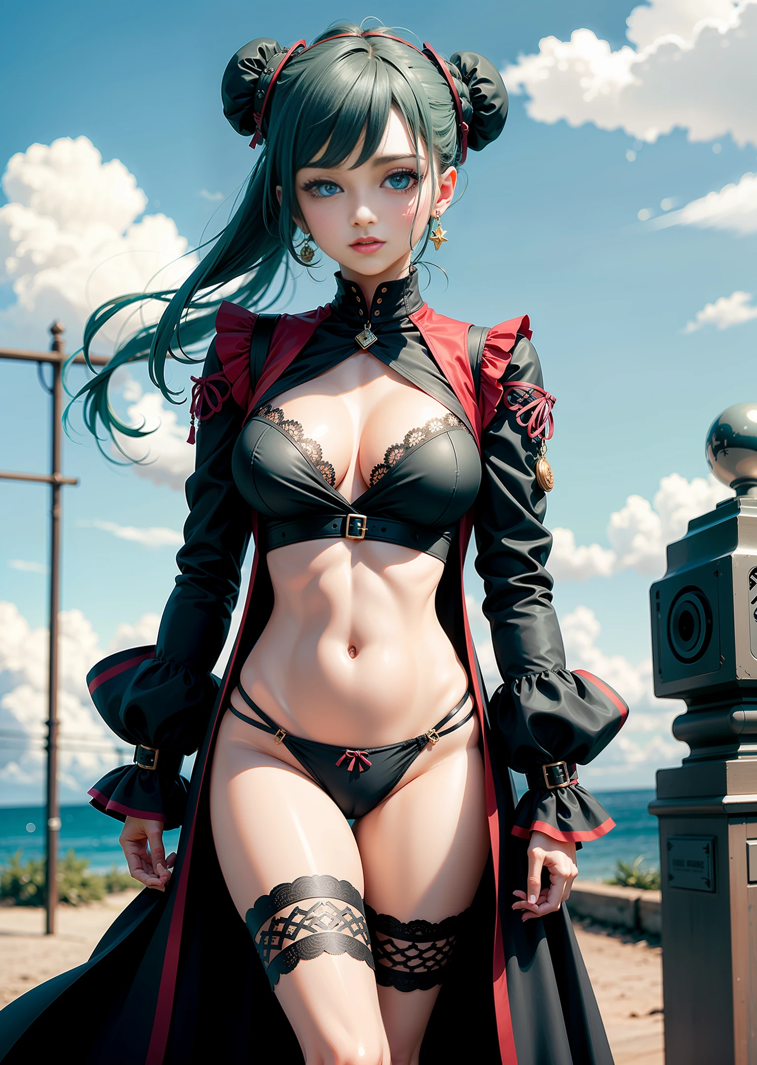 absurdres, highres, ultra detailed, (1girl:1.3), miku, beautiful detailed eyes, , 4 fingers, large breasts,
BREAK
cel shading, bold outlines, flat colors, sharp shadows, graphic style, manga influence, clean linework, striking visuals,
BREAK
music box art, intricate mechanisms, melodic creations, nostalgic charm, delicate craftsmanship, artistic engineering,
BREAK