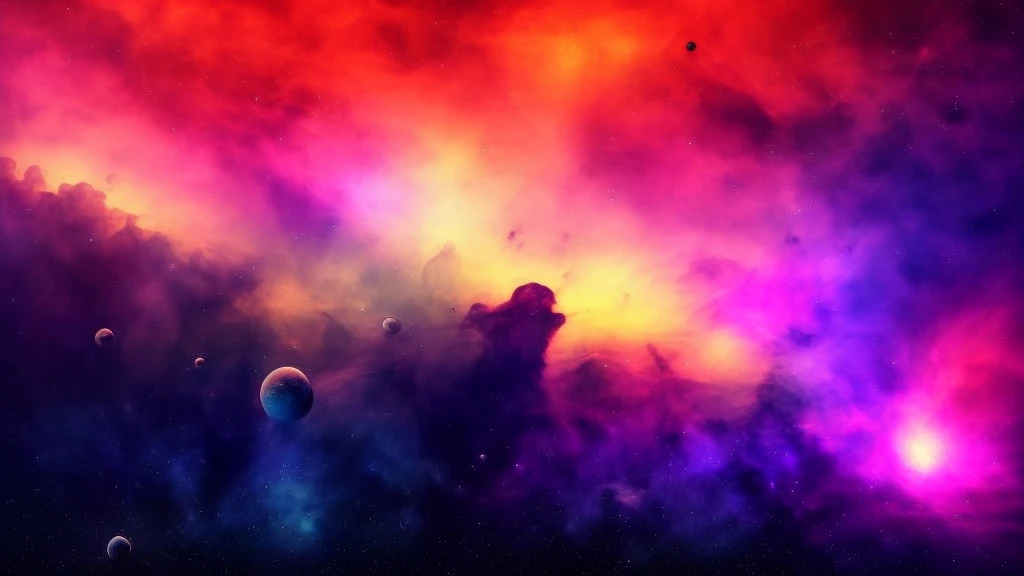 #1850F1, abstract color surreal, transparent, layer, flow (smooth: 1.2), simple, depth, shadow, wave, (light: 0.6), (nebula, space: 0.6), level, angle, geometry, glitch, shine