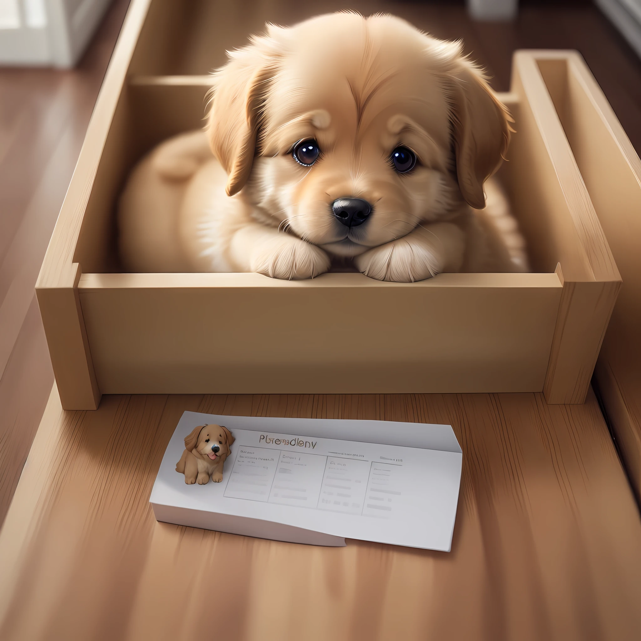 golden retriever puppy tiny cute