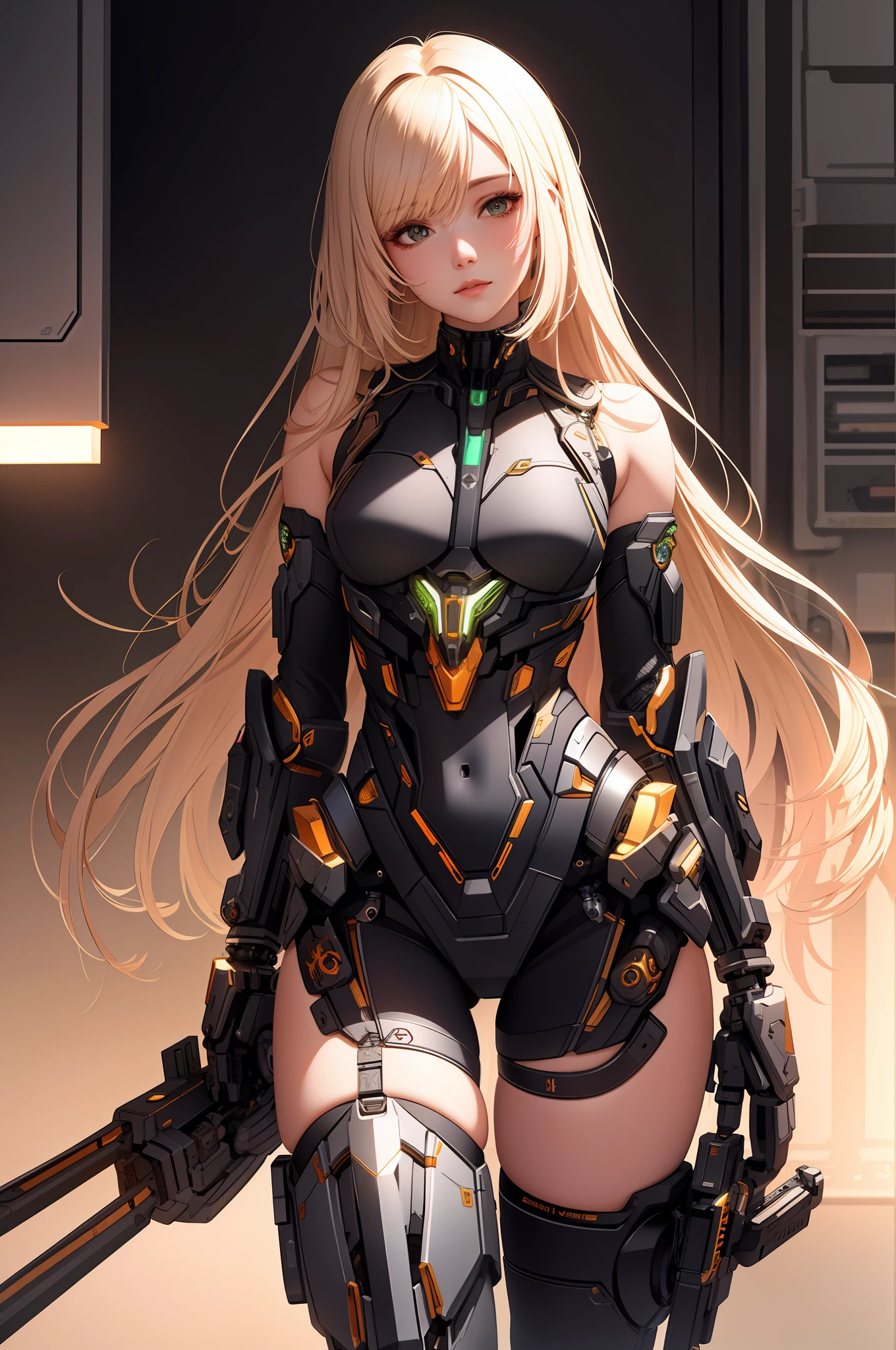 Fine, (Best Illustration), 8k Resolution, Intricate Detail, Best Quality, Realistic, Ultra Detailed, Best Lighting, Best Shadows, Ultra HD, (Bionic Mech), Scorpion Mech, Bishoujo Mech v6