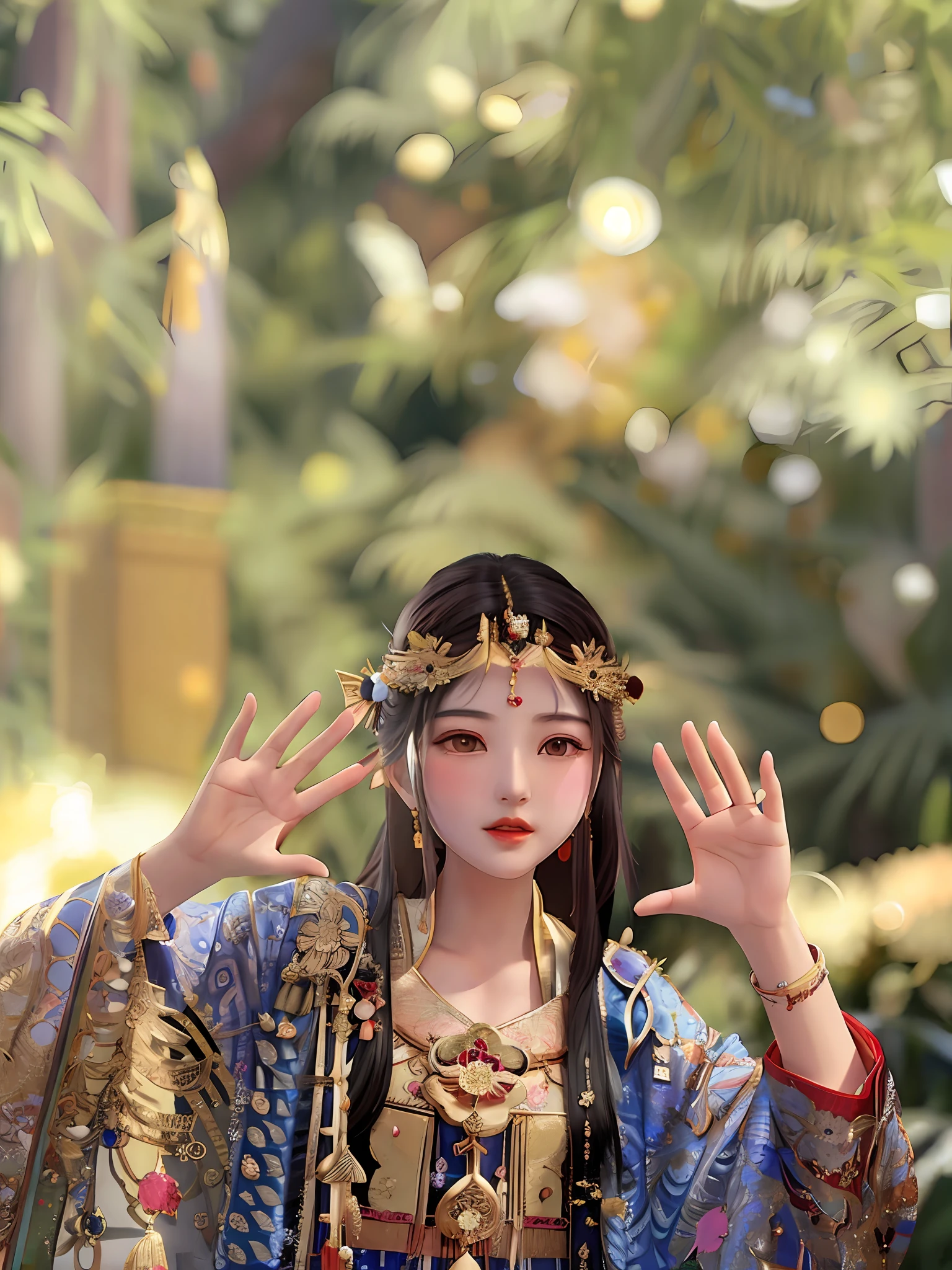 complete beautiful hand