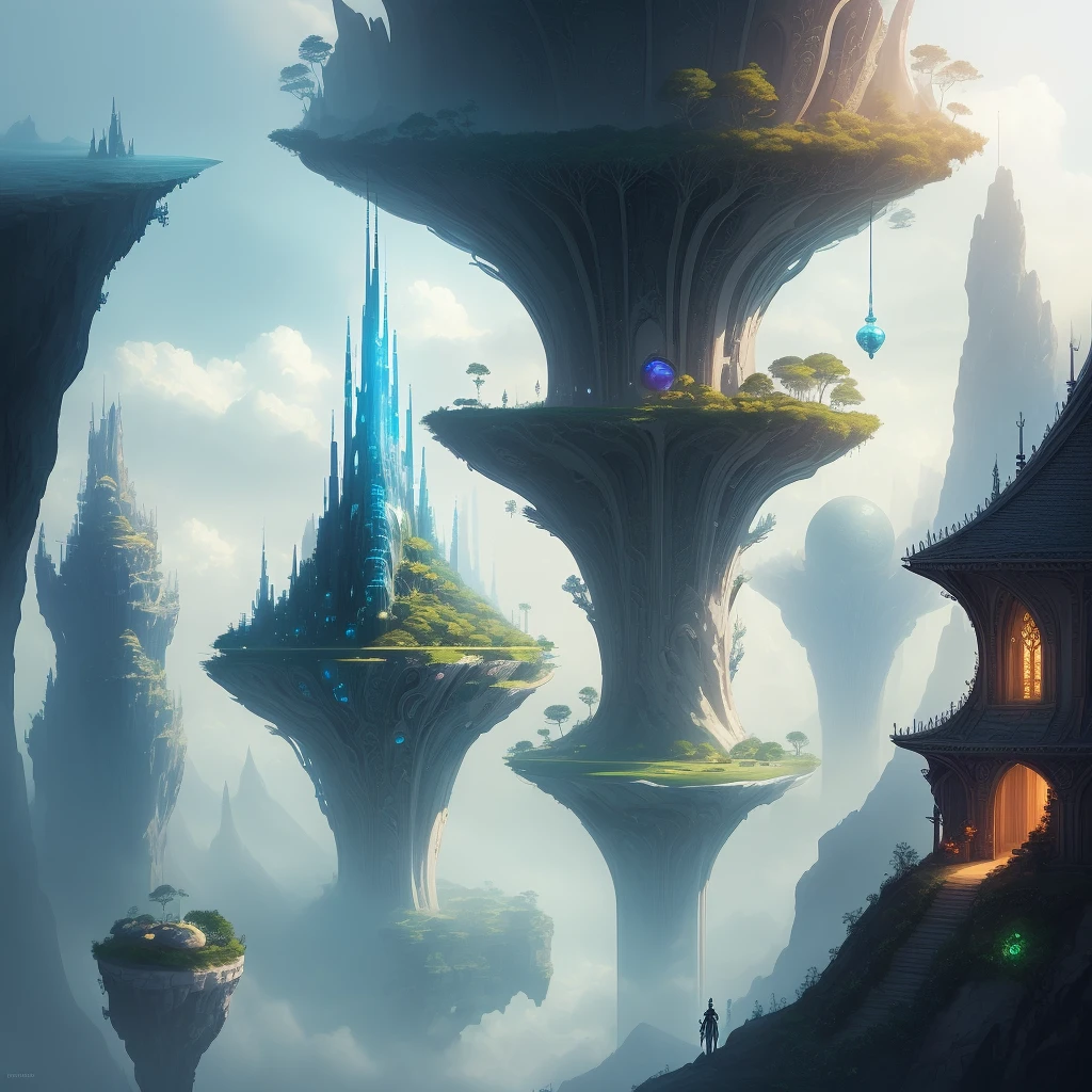 fantastical, futuristic, mysterious, dreamy, imaginative, surreal, magical, exotic, mythical, avant-garde
