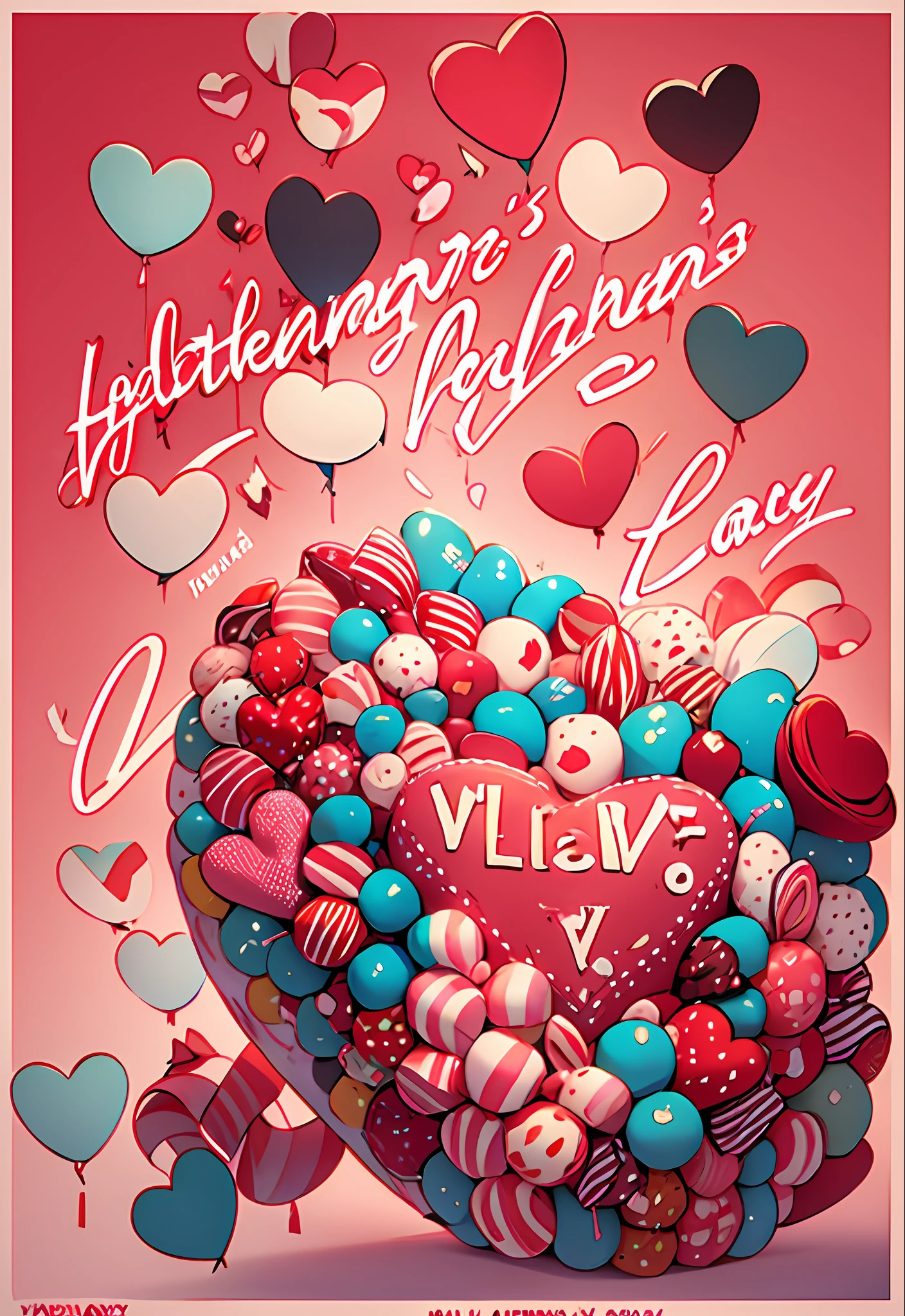 valentine's day happy --v 6