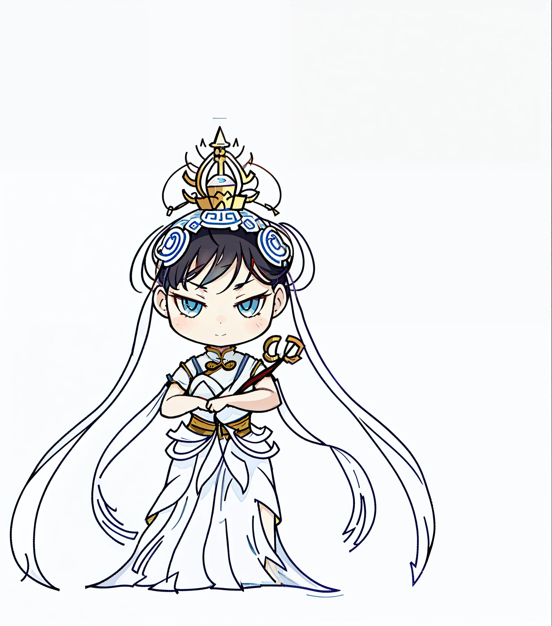 (Same character, front, side, back), simple background! ,(full body)&quot; followed by image setting, Chinese is enough. English is &quot;( Same character , front , side , back ), simple background !,( full body )