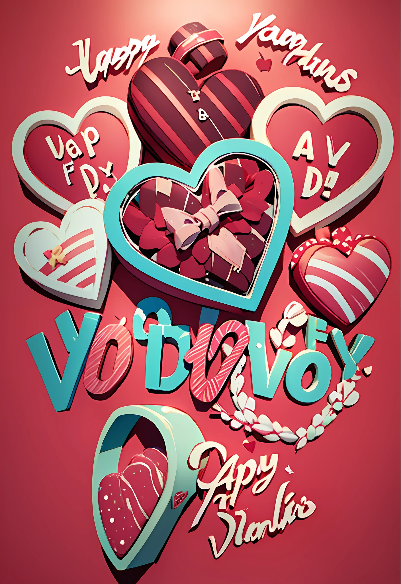 valentine's day happy --v 6