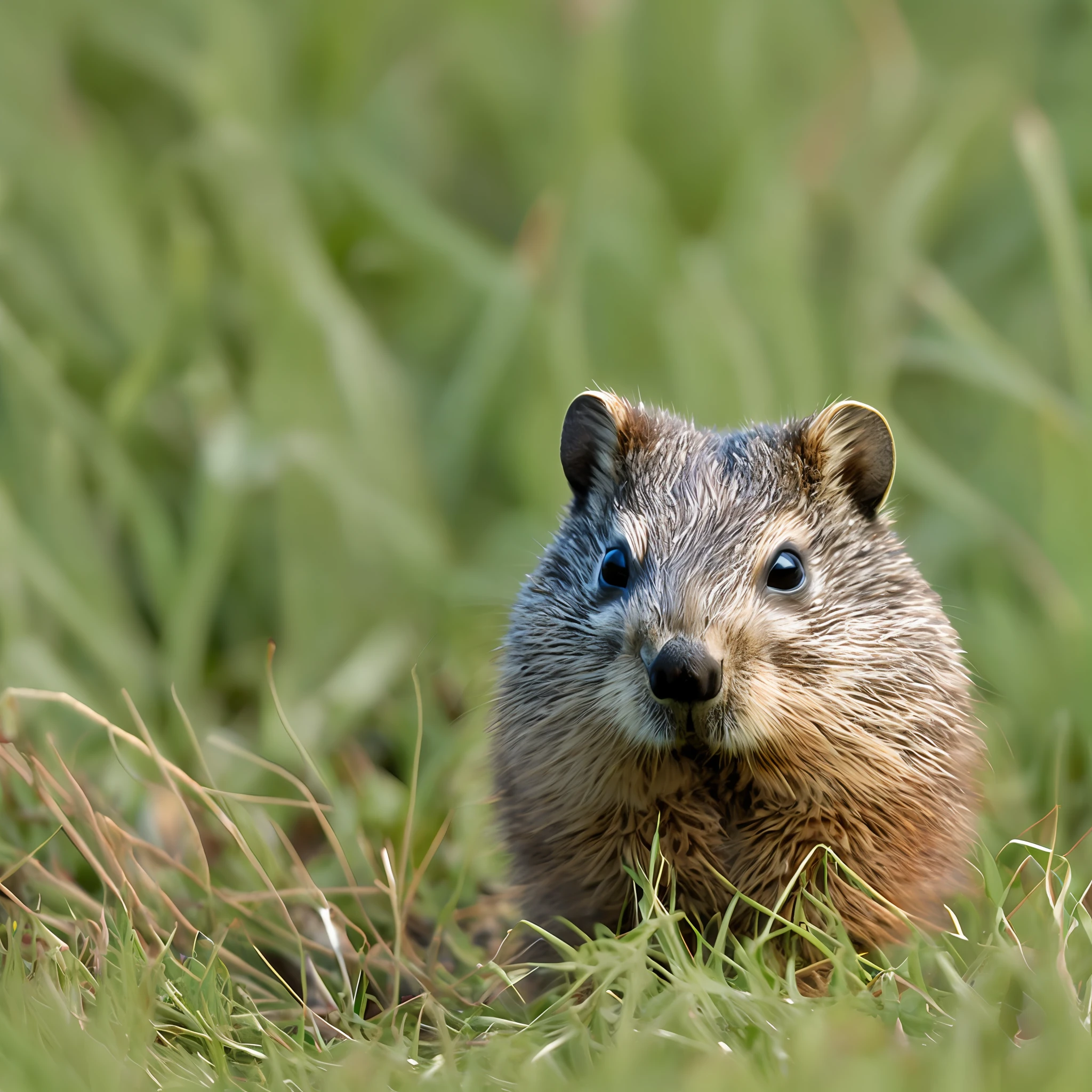 African grasslands, a groundhog poking its head out, Christmas, gifts, V6