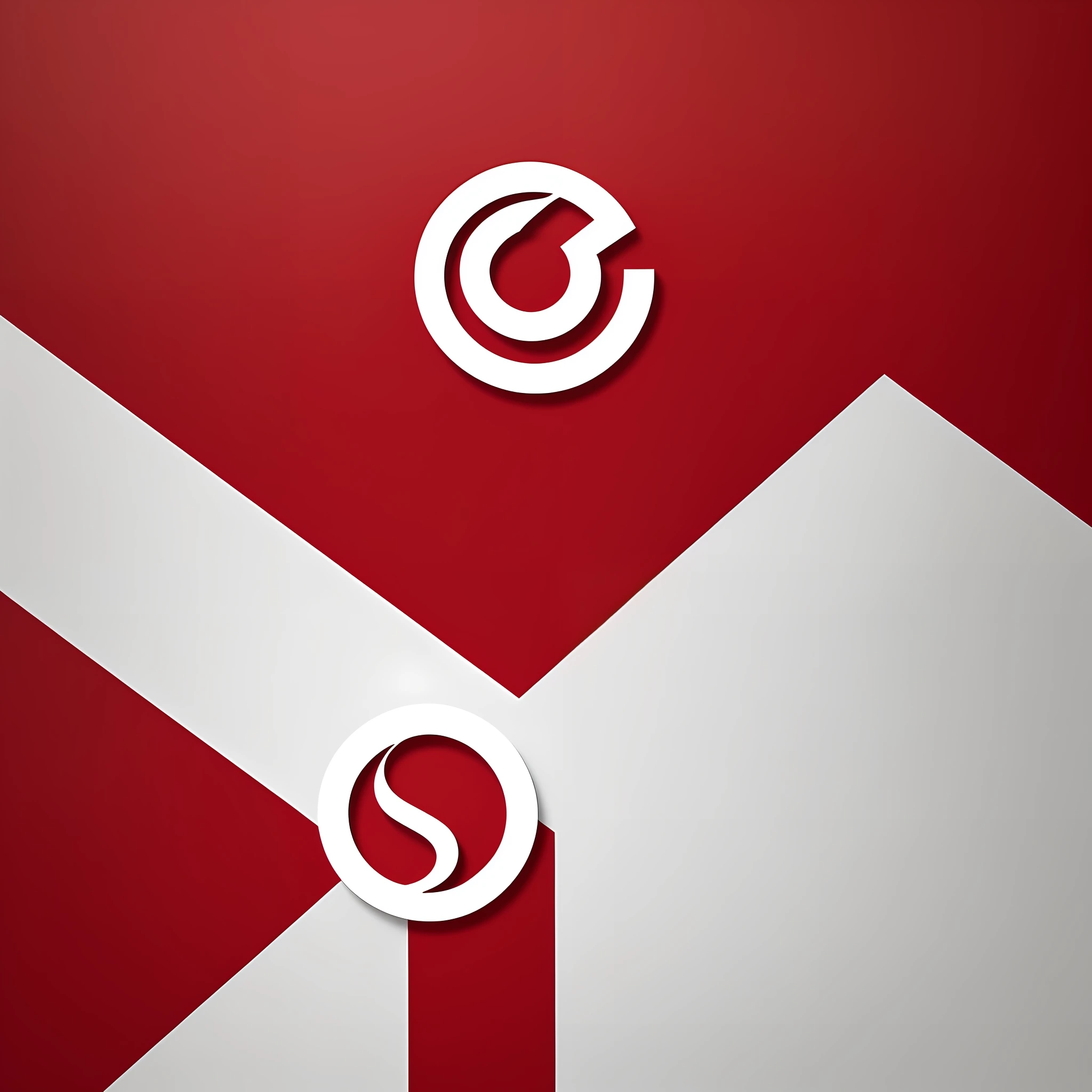 Best company logo, clear image, detailed, typography, symbol of art inside, modern font, texture, vector, central axis, colors: red and white, minimalist, simplified, no background, (((artsoul )))