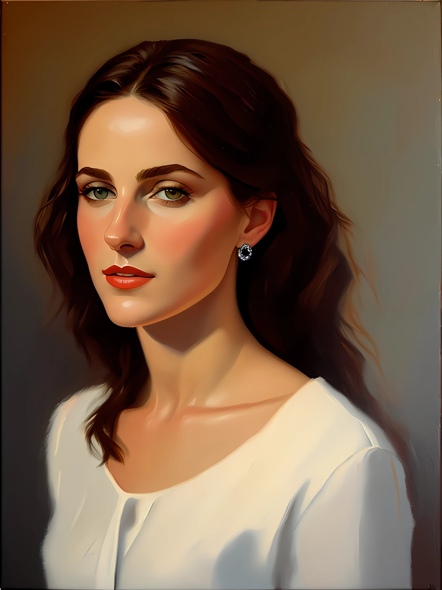 portrait oil painting