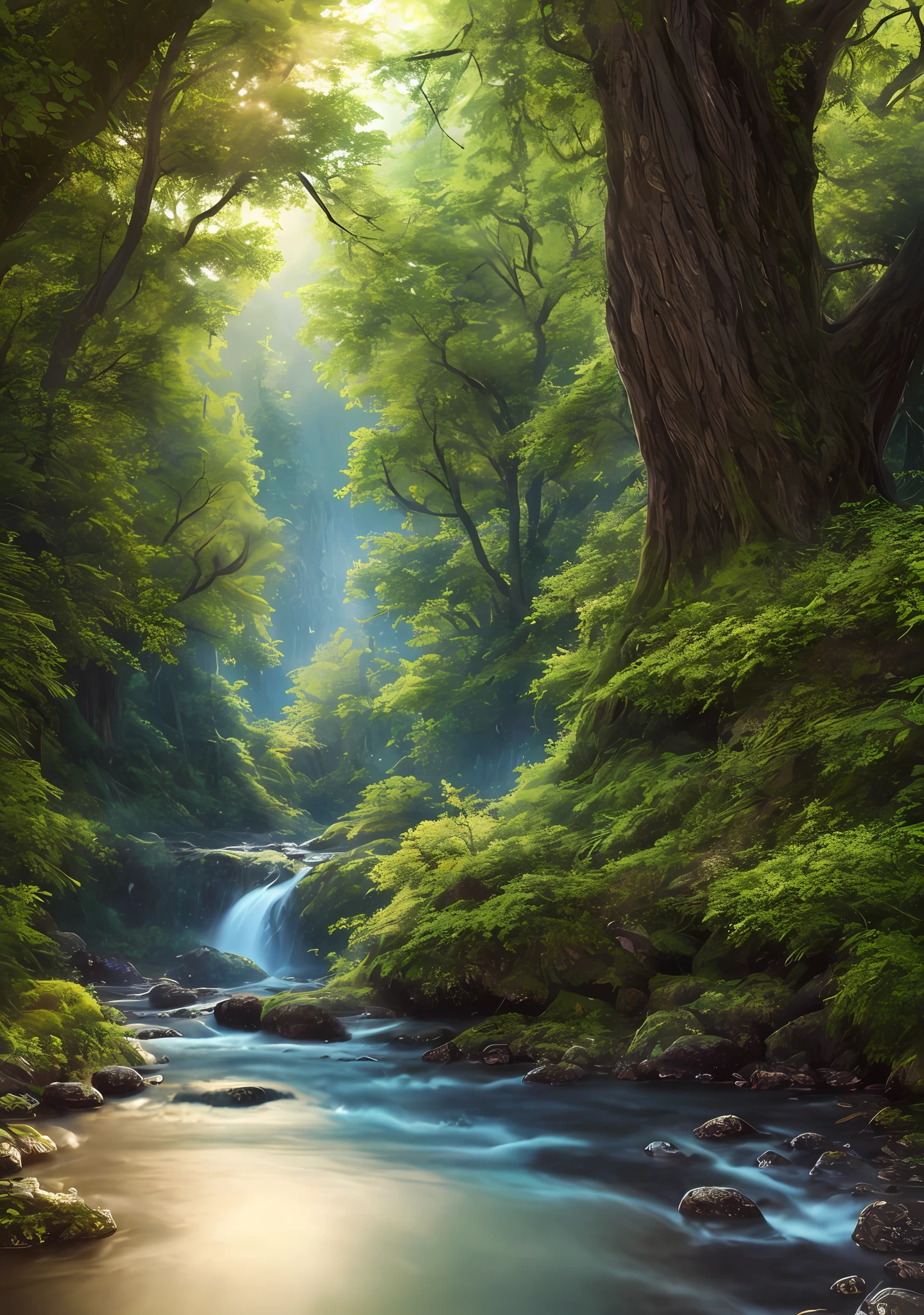 masterpiece, best quality, high quality,extremely detailed CG unity 8k wallpaper, An enchanting and dreamy scene of a fantasy forest, with towering trees, digged hole, hidden fairy glens, creating a sense of mystique and enchantment, artstation, intricate, trending, award winning photography, Bokeh, Depth of Field, HDR, bloom, Chromatic Aberration ,Photorealistic,extremely detailed, trending on artstation, trending on CGsociety, Intricate, High Detail, dramatic, art by midjourney