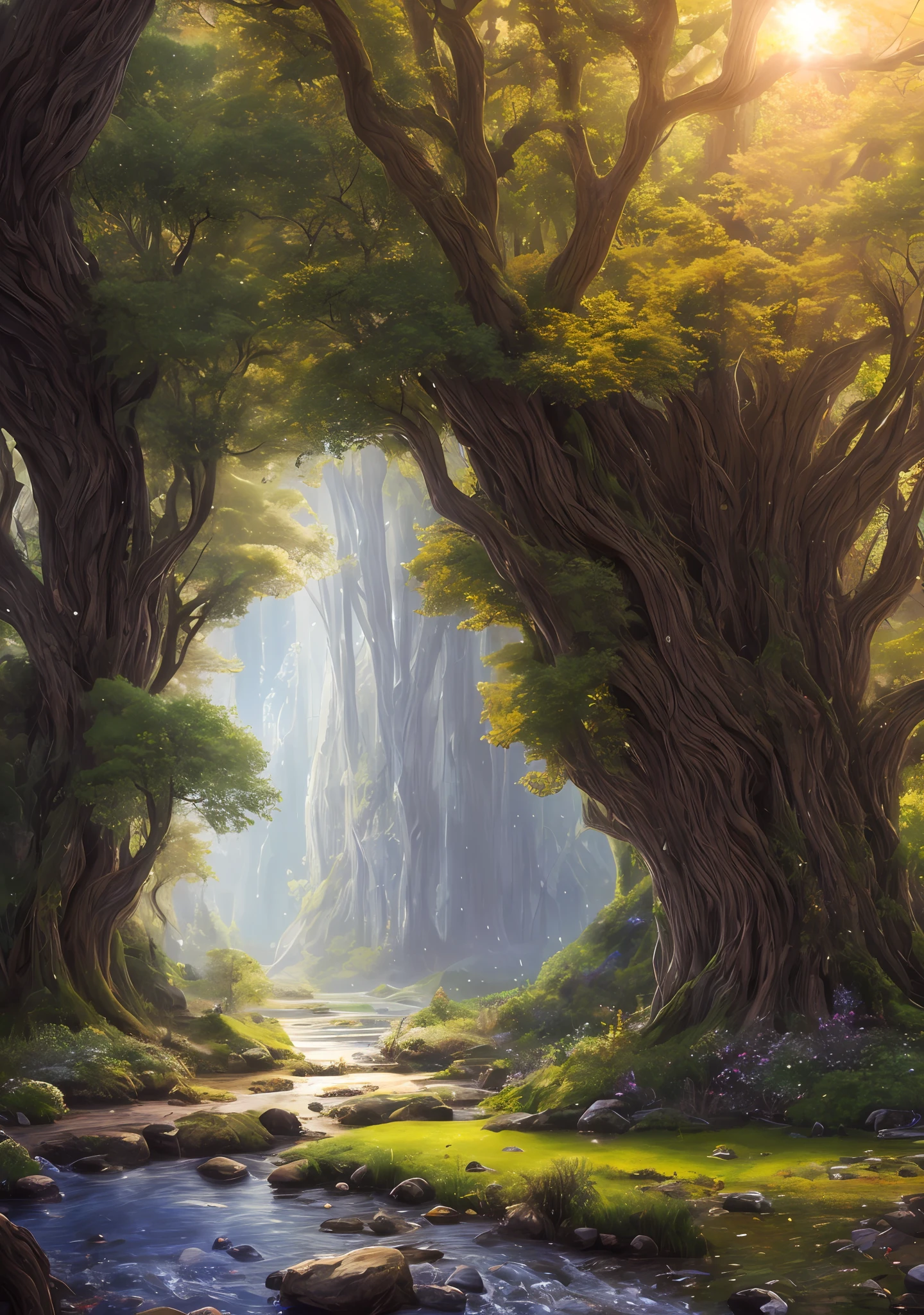 masterpiece, best quality, high quality,extremely detailed CG unity 8k wallpaper, An enchanting and dreamy scene of a fantasy forest, with towering trees, digged hole, hidden fairy glens, creating a sense of mystique and enchantment, artstation, intricate, trending, award winning photography, Bokeh, Depth of Field, HDR, bloom, Chromatic Aberration ,Photorealistic,extremely detailed, trending on artstation, trending on CGsociety, Intricate, High Detail, dramatic, art by midjourney
