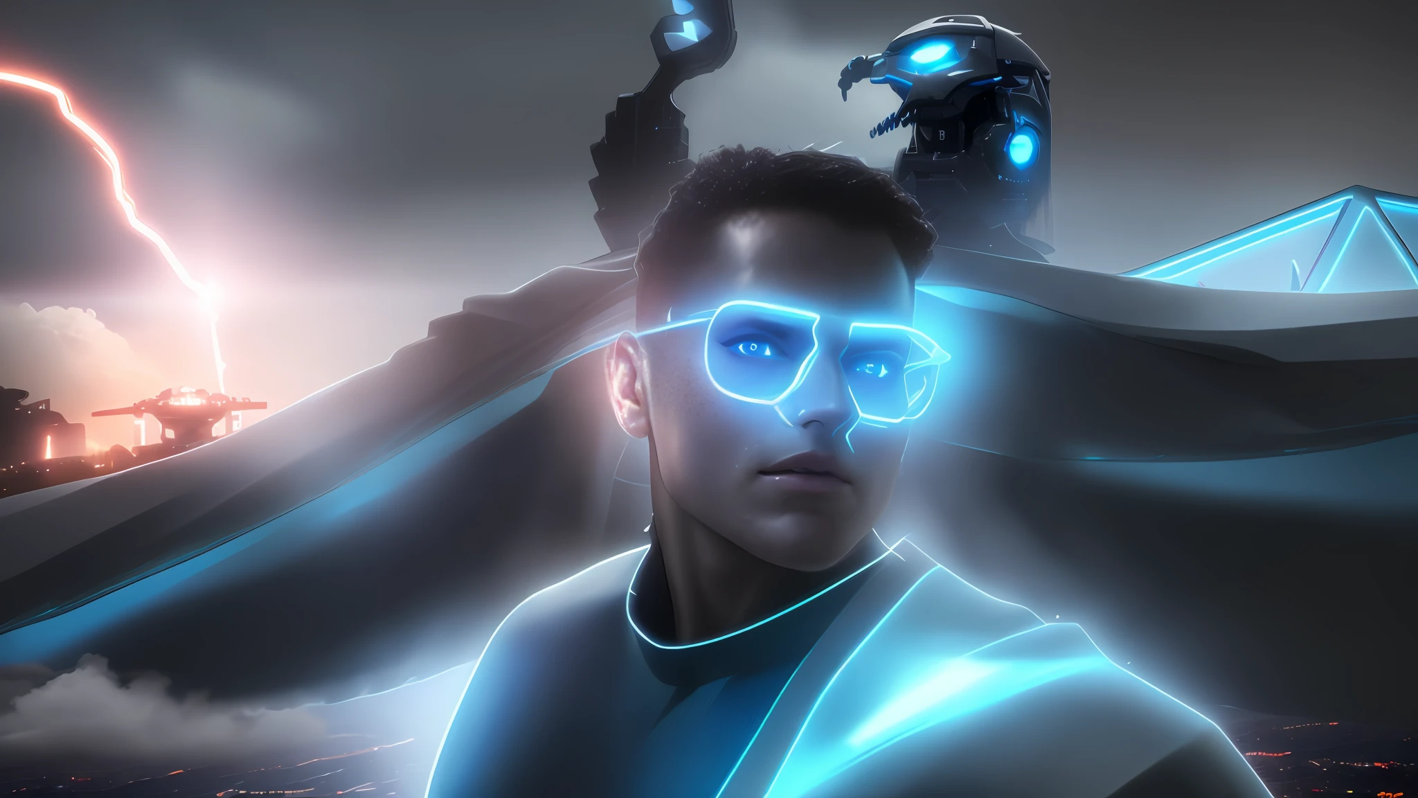 Convert into cyborg avatar without changing face with ultra hd quality