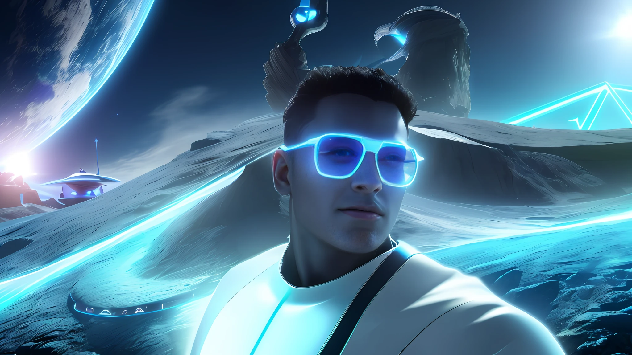 Convert into futuristic avatar without changing face with ultra hd quality