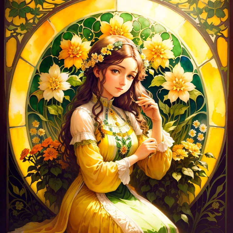 European style stained glass