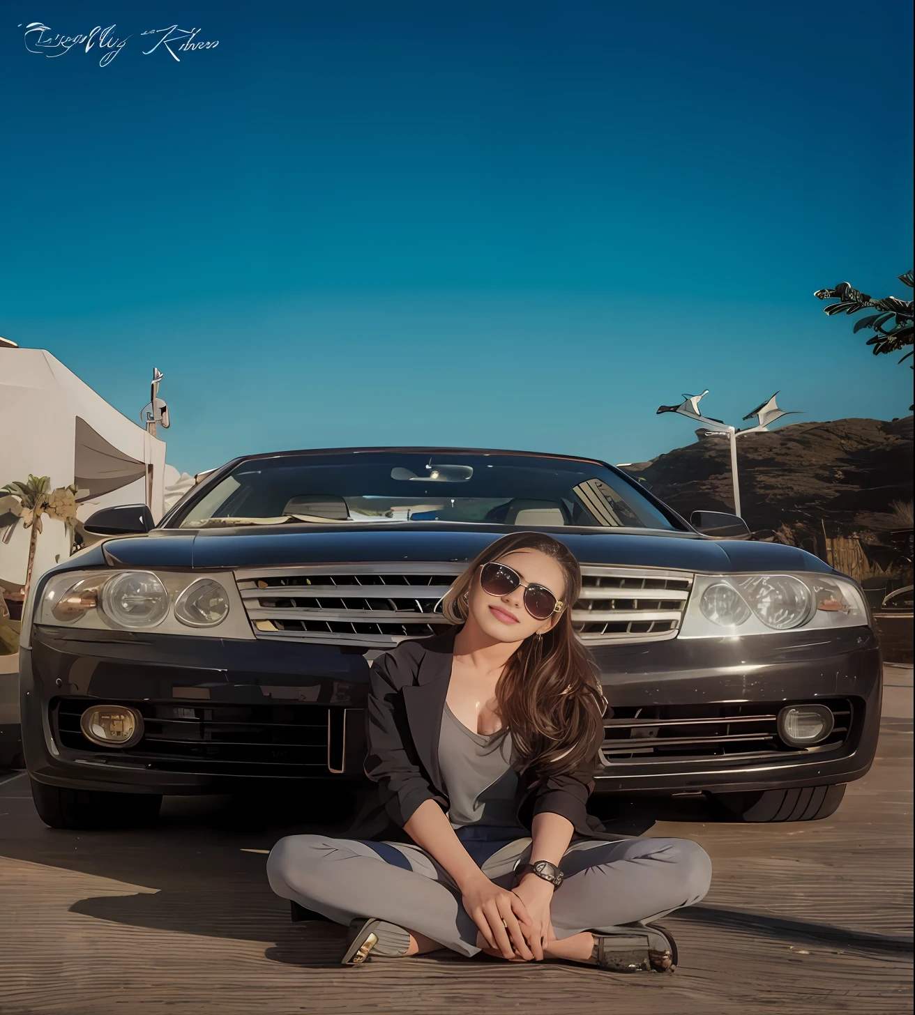 (Realistic:1.5),(raw photo:1.4), (photorealistic:1.3),(masterpiece), best quality, highest quality, extremely detailed CG unity 8k wallpaper, detailed and intricate, original,highres,    [:(detailed face:1.2):0.2],film grain, Fujifilm XT3, (high detailed skin:0.9), 8k,(ulzzang-6500:0.9), balcony, show by rock!!, light smile, cleavage, detailed  gradient background, full body, sunlight,
