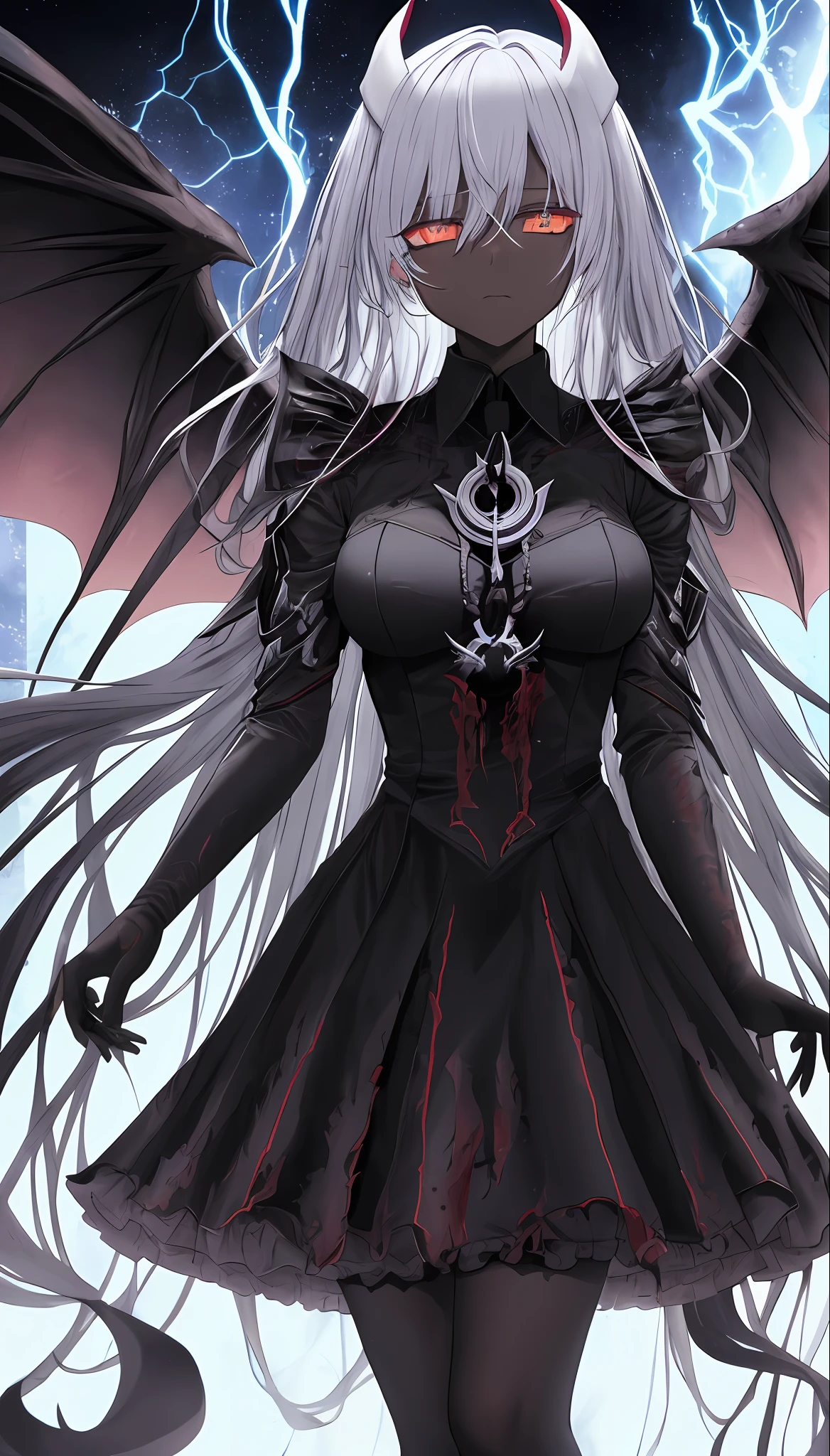 (dark skin), (demon horns), large breasts,
Immortal temptation takes over my mind
Condemned
Fallen weak on my knees, summon the strength
Of mayhem
I am the storm that is approaching
Provoking black clouds in isolation
I am reclaimer of my name
Born in flames, I have been blessed
My family crest is a demon of death
Forsakened, I am awakened
A phoenix's ash in dark divine
Descending misery
Destiny chasing time
Inherit the nightmare, surrounded by fate
Can't run away
Keep walking the line between the light
Led astray
Through vacant halls I won't surrend5r
The truth rev5aled in eyes of ember
We fight through fire and ice forever
Two souls once lost, and now they remember
I am the storm that is approaching
Provoking black clouds and isolation
I am reclaimer of my name
Born in flames, I have been blessed
My family crest is a demon of death
Forsakened, I am awakened
A phoenix's ash in dark divine
Descending misery
Destiny chasing time
Disappear into the night
Lost shadows left behind
Obsession's pulling me
Fading, I've come to take what's mine
Lurking in the shadows under veil of night
Constellations of blood pirouette
Dancing through the graves of those who stand at my feet
Dreams of the black throne I keep on repeat
A derelict of darkness, summoned from the ashes
The puppetmaster congregates all the masses
Pulling strings, twisting minds as blades hit
You want this power? Then come try and take it
Beyond the tree
Fire burns
Secret love
Bloodline yearns
Dark minds embrace
Crimson joy
Does your dim heart
Heal or destroy?
Bury the light deep within
Cast aside, there's no coming home
We're burning chaos in the wind
Drifting in the ocean all alone