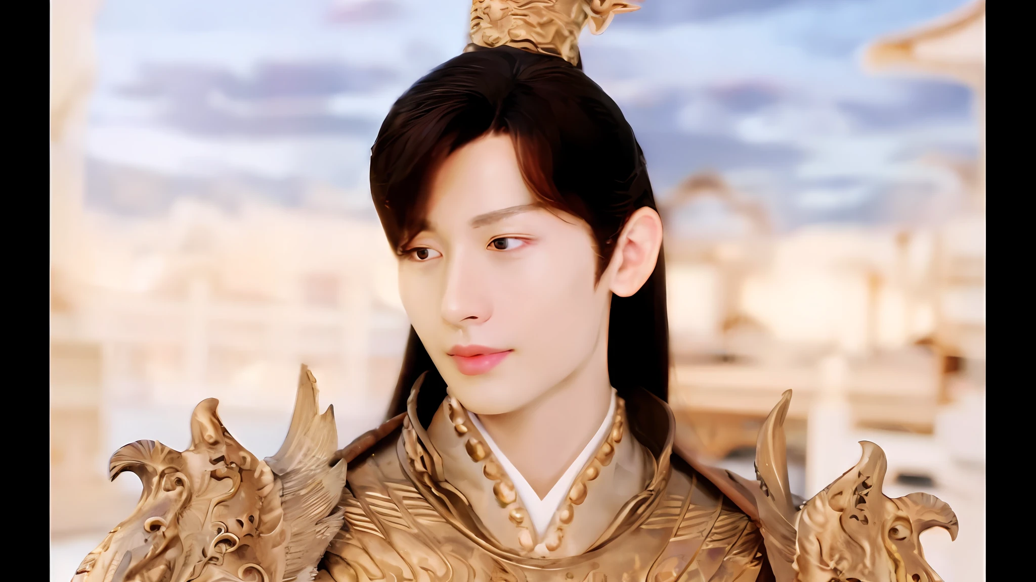 best quality,Anime,merge,colorful,vibrant colors,illustration,artstyle,fantasy,realistic,(masterpiece), (photo_\(medium\):1.0),smooth,sharp focus,(男性:1.1)