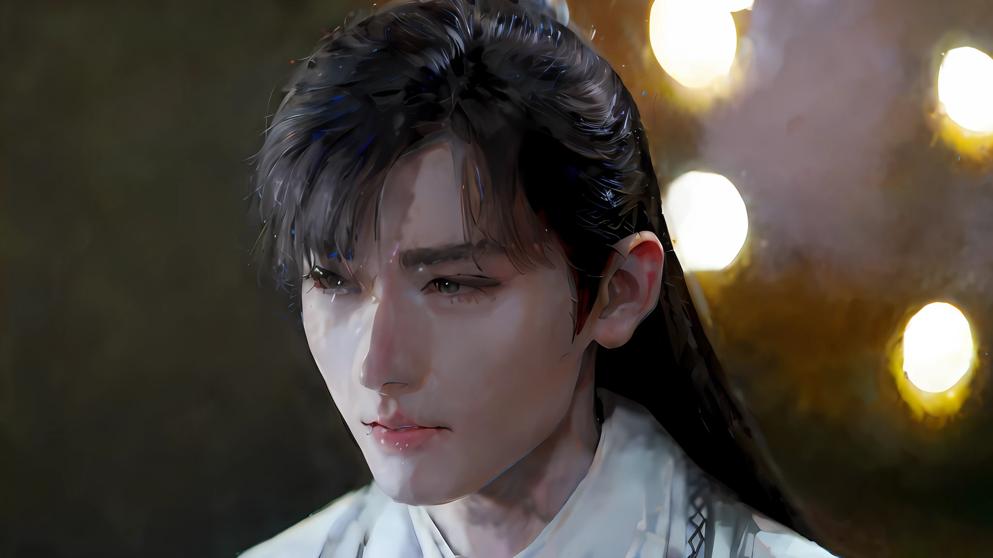 best quality,Anime,merge,colorful,vibrant colors,illustration,artstyle,fantasy,realistic,(masterpiece), (photo_\(medium\):1.0),smooth,sharp focus,(男性:1.1)