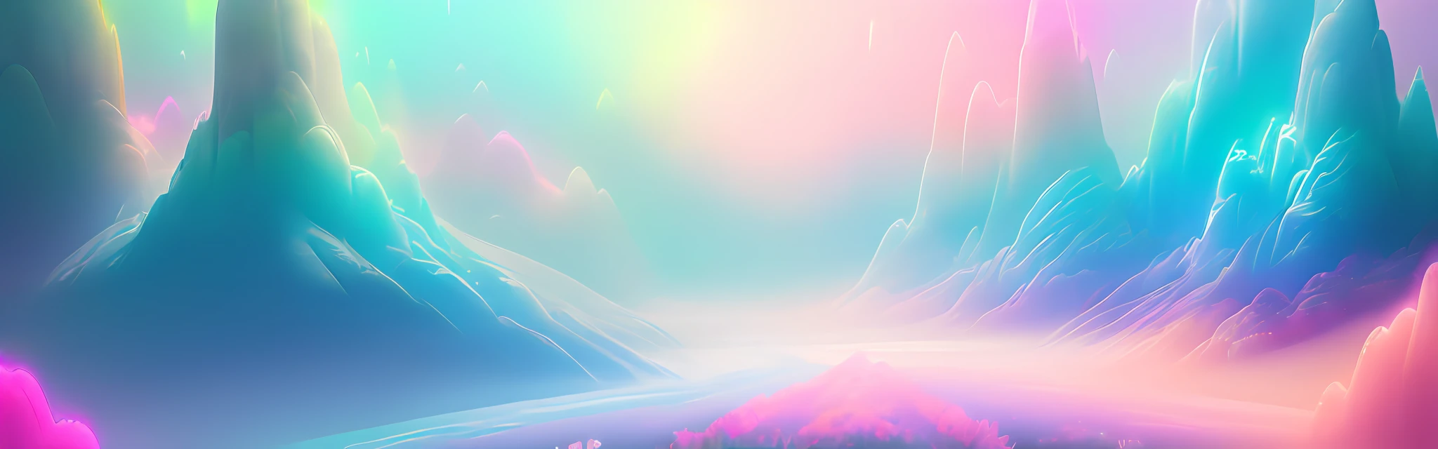 (fluorescent colors:1.4),(translucent:1.4),(retro filters:1.4), (fantasy:1.4),
candy world Disney land ethereal soft fluffy soft landscape forest snowavatar Pastel pink sky green blue sparkle ethereal light pastel whimsical light rainbow stars diamonds sparkle gemstone background hyper realistic Ultra quality cinematic lighting immense detail Full hd painting Well lit,