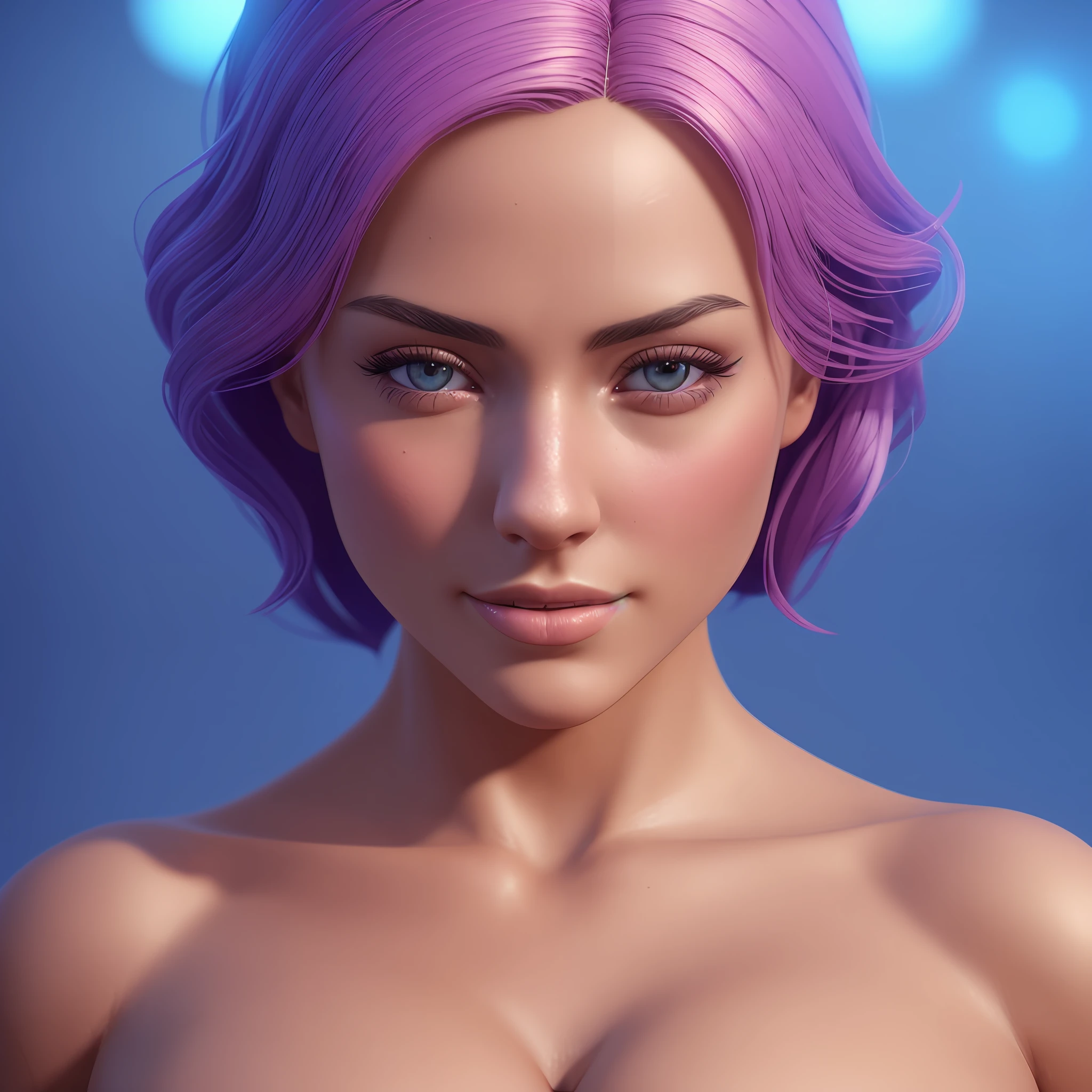 a close up of a woman with a big breast posing for a picture, cinematic bust portrait, cinematic beautiful natural skin, cinematic realistic portrait, soft portrait shot 8 k, artgerm ; 3d unreal engine, unreal engine render + a goddess, 3 d render character art 8 k, 8k portrait render, smooth 3d cg render, 3d character realistic