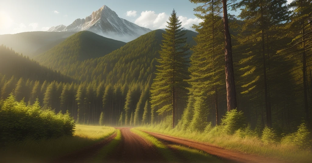 forest in background