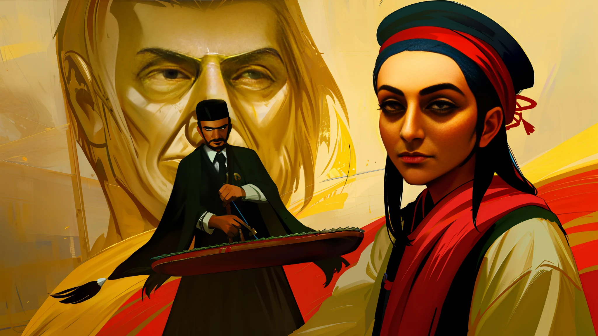 idealist art teacher turkish nationalist