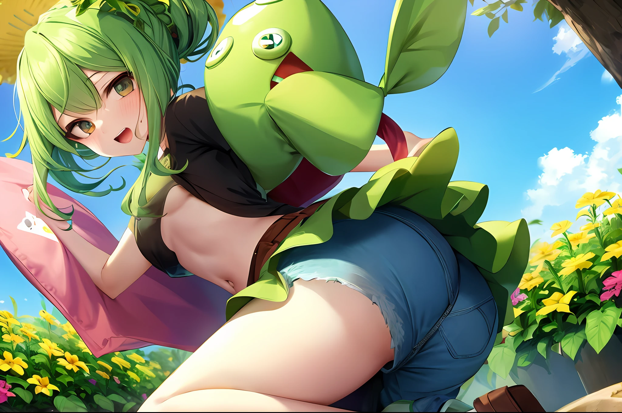 plants vs zombies girl,
