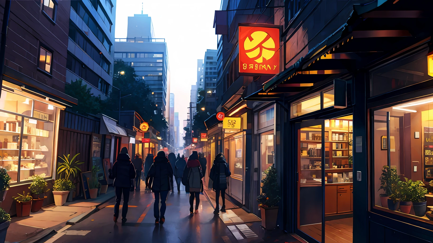 hide in the city