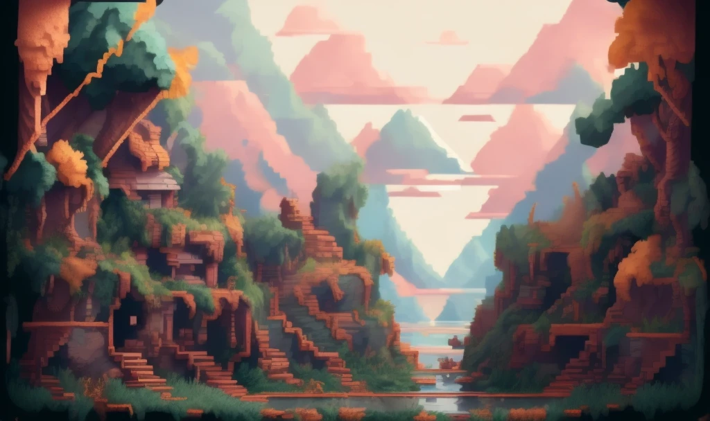 Pixel Art Realistic Environment Interior, Casino, Gambling, People Walking Around, Beautifully Detail, Award Winning Imagery, Highly Detailed, 16k, Cinematic Perspective, ((Video Game Environment Concept Art Style)), Nice Colors, Asymmetrical Camera Composition, environment, moviee atmoe