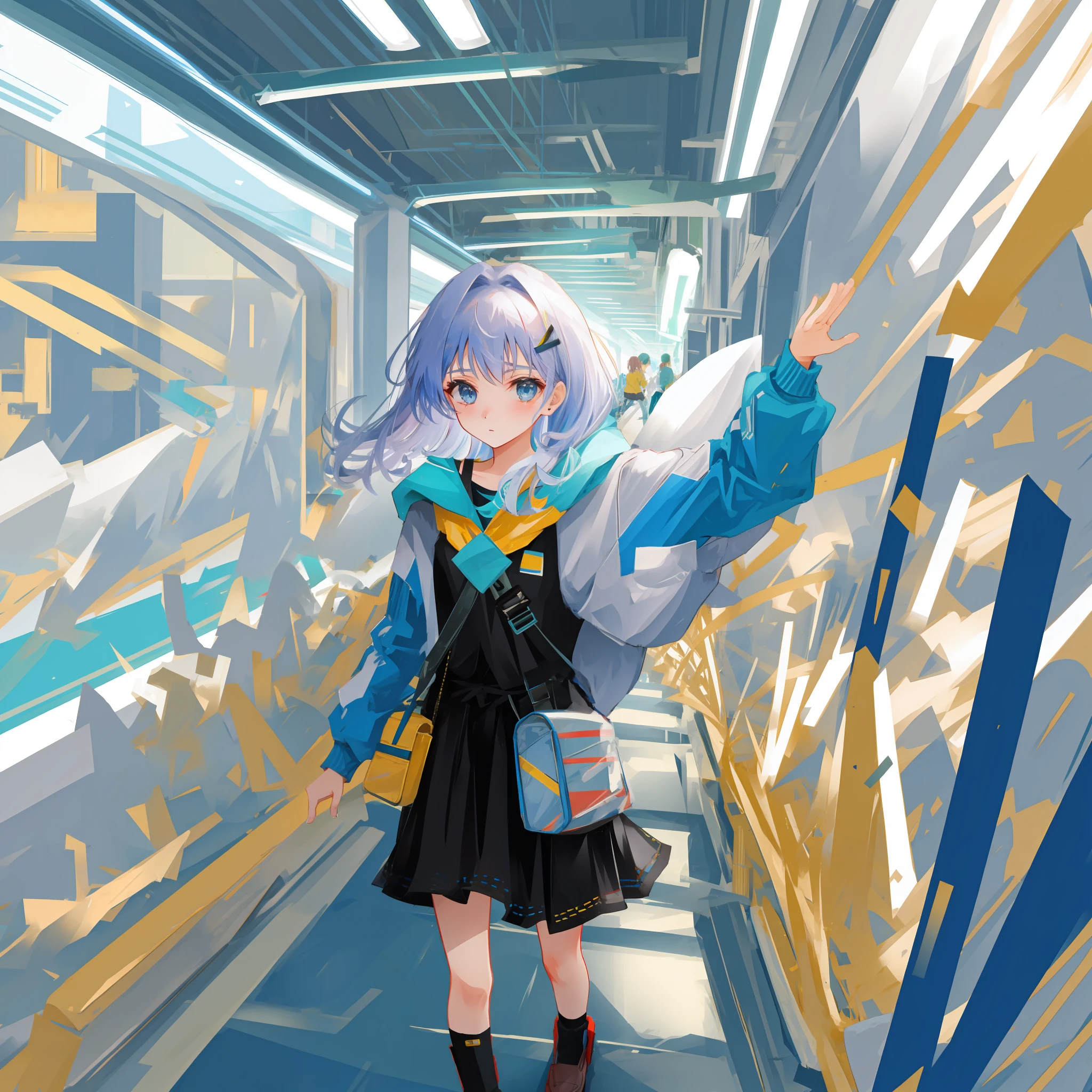 sister on the high-speed rail