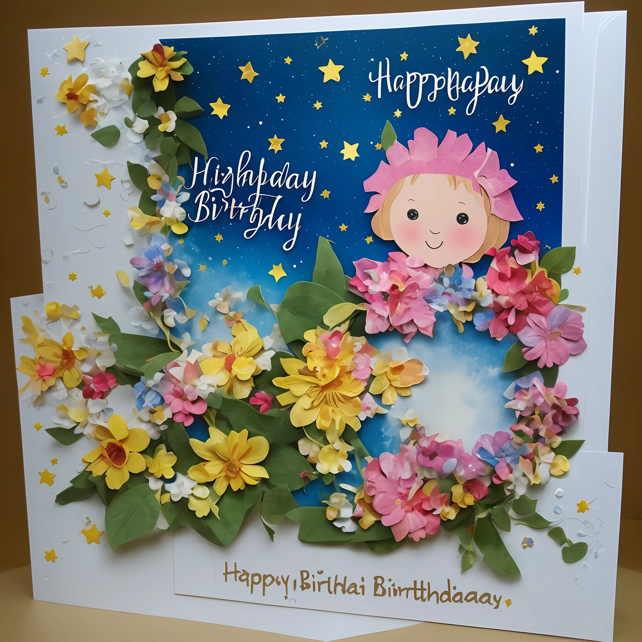 Masterpiece, birthday card