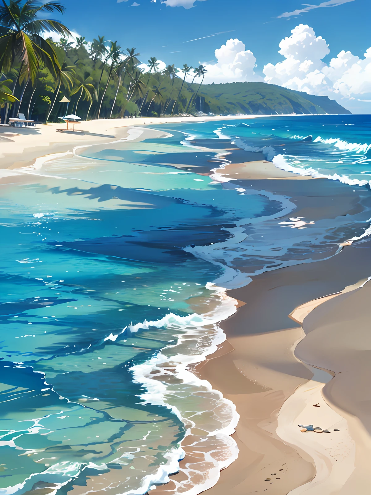 summer, sun, ocean, beach--v6