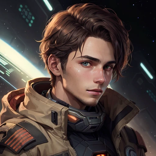 starsector, a portrait of a young man,