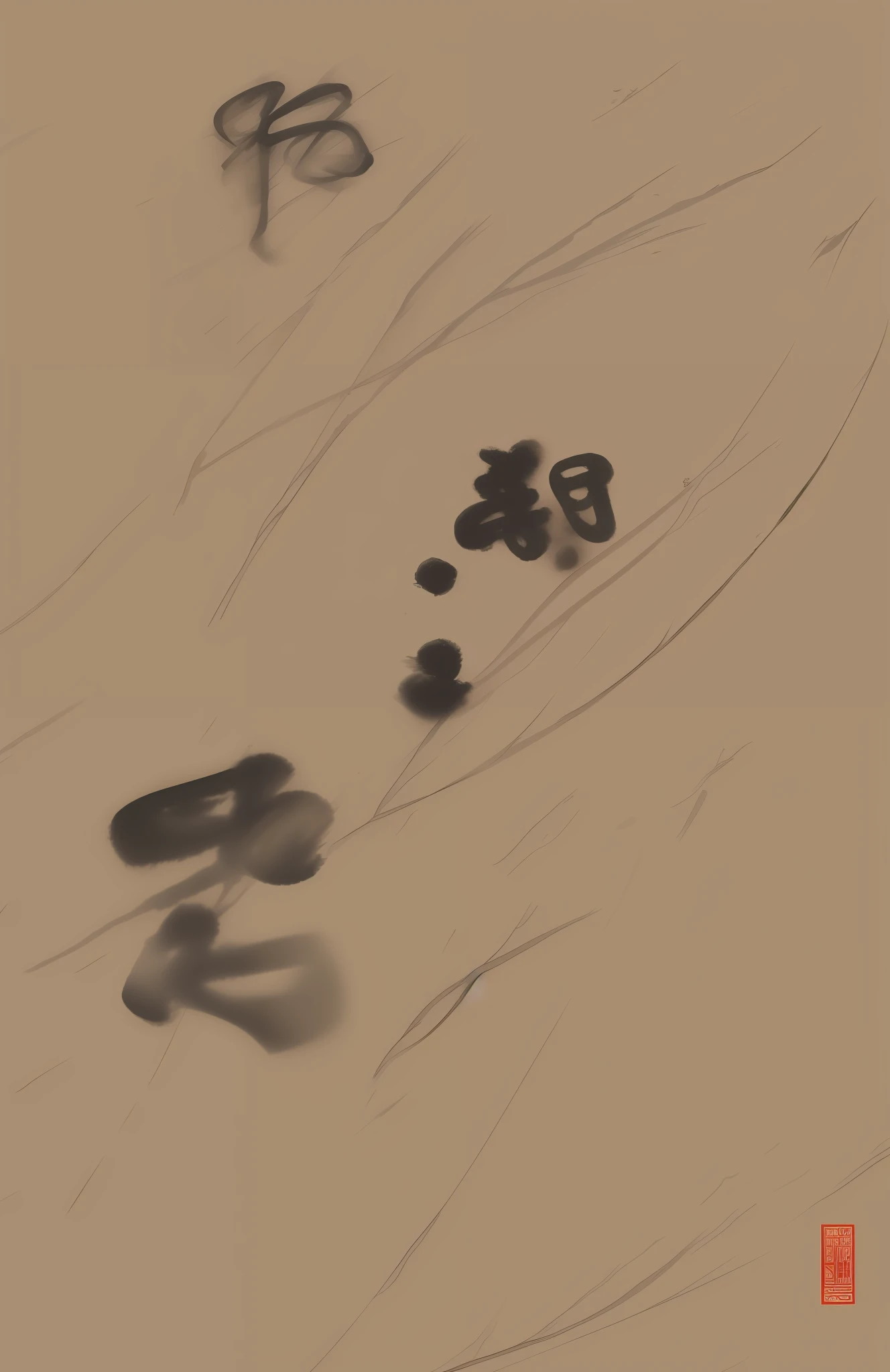 Help me generate a regular script of Chinese calligraphy that is not in a hurry, but with patience and steady progress