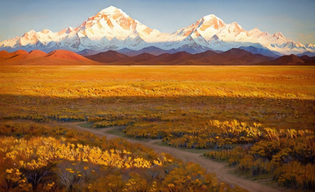 EXtparameters Sacred Andes, at Golden hour, Folded Energy, (masterpiece, top quality, best, official art, beautiful and aesthetic:1.2),