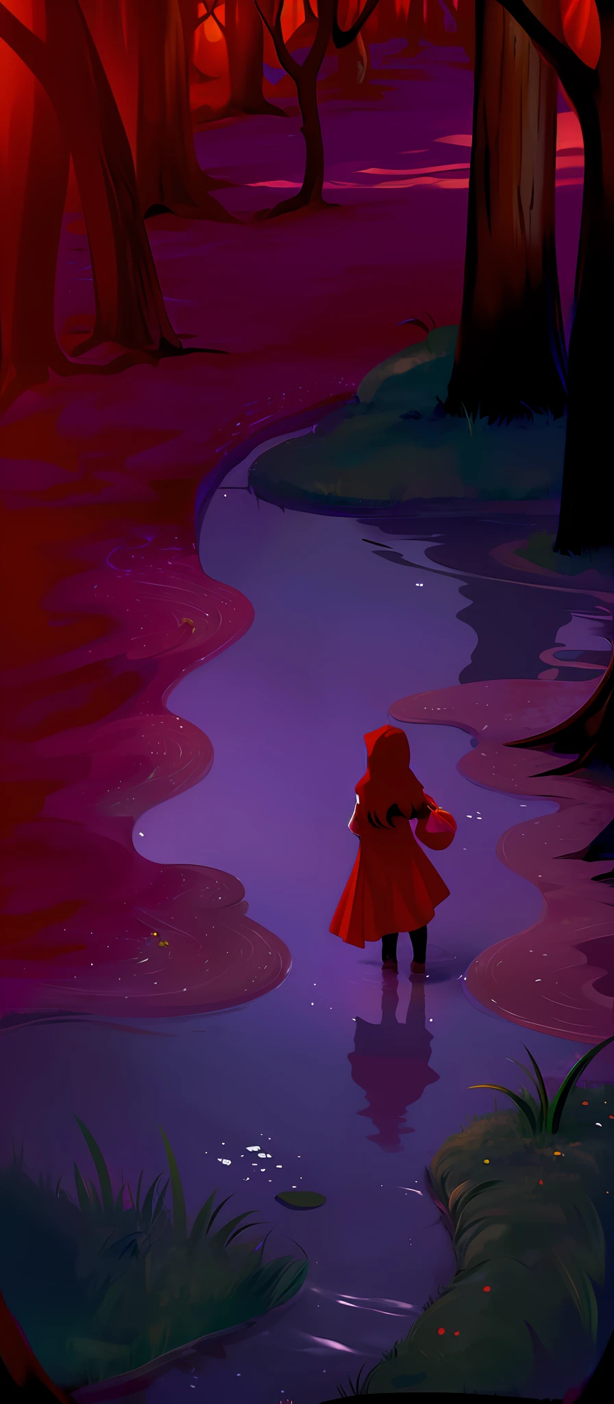 (Wet: 1.9) (Nude: 1.5) (Dark Forest: 1.6) (Little Red Riding Hood: 2)