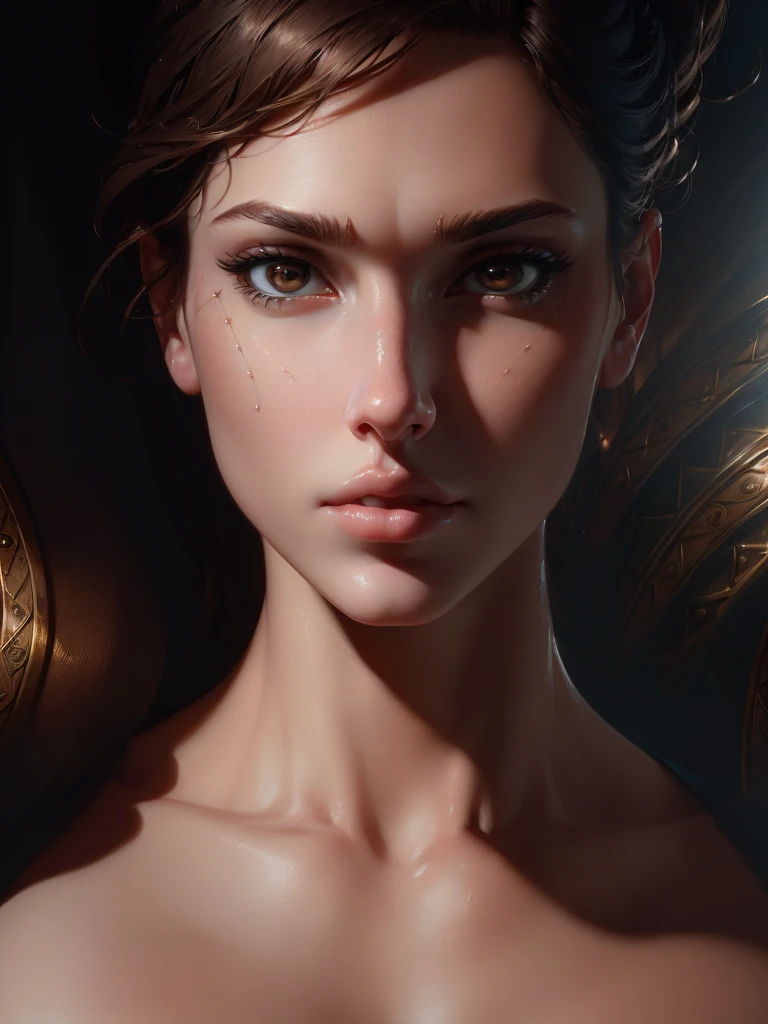 (masterpiece:1.1), (best quality:1.1), (anatomically correct:1.1), (perfect arms:1.1), ((detailed face:1.3)), (detailed skin), (perfect eyes), (perfect nose), (realistic), octane render, sharp focus,(8k), (4k), (Masterpiece), (Best Quality), ((huge lips:1.3)), detailed background, art by artgerm and greg rutkowski, cinematic lighting, 8k