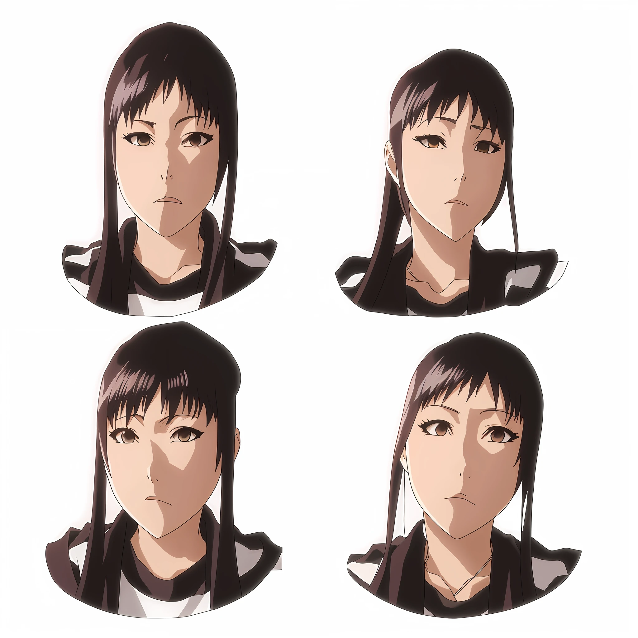 Girl in bleach anime style