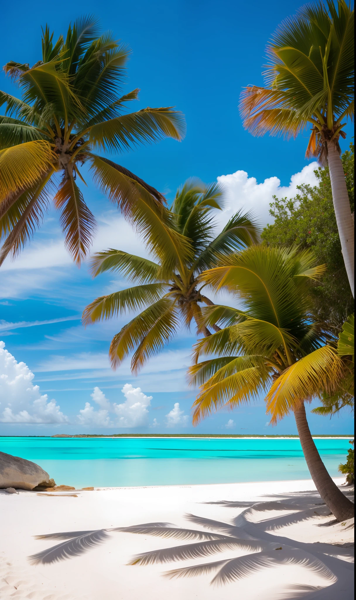 DSLR photo of Turks and Caicos vivid extreme detail