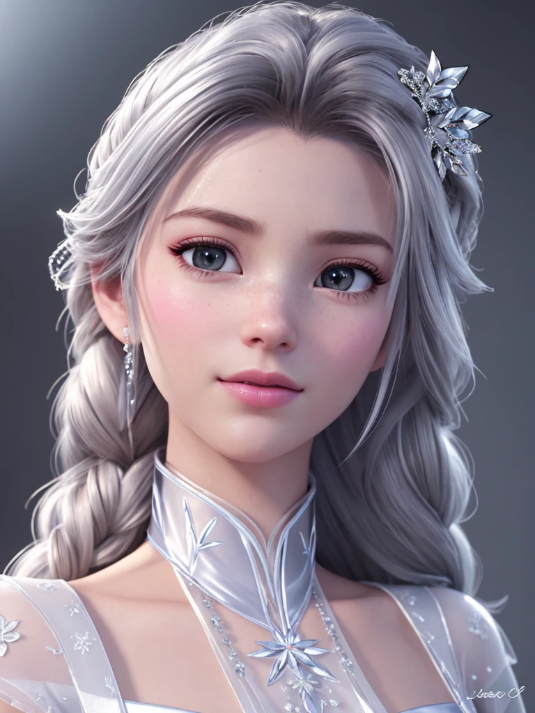 Highly detailed CG unity 8k wallpaper, style shot, complex, high detail, dramatic, highest quality movie still image, very detailed, masterpiece, best quality, character design, Elsa, Elsa from Frozen, (( Dark style)), realistic ultra-detailed rendering style, natural light, sharp character design, (hard focus, 8k), (((natural skin texture))), 8k textures, soft cinematic lighting, adobe lightroom, dark room, hdr, Sophisticated, Elegant, Rich Detail, Sharp Focus, ((((Film Look) )), Soothing Tones, Detail Frenzy, Intricate Detail, Super Detail, Low Contrast, Soft Film Lighting, Dull Colors, Exposure Blending, HDR, Fade, 35mm, f/1.4, ISO64, f16, 25 sec.