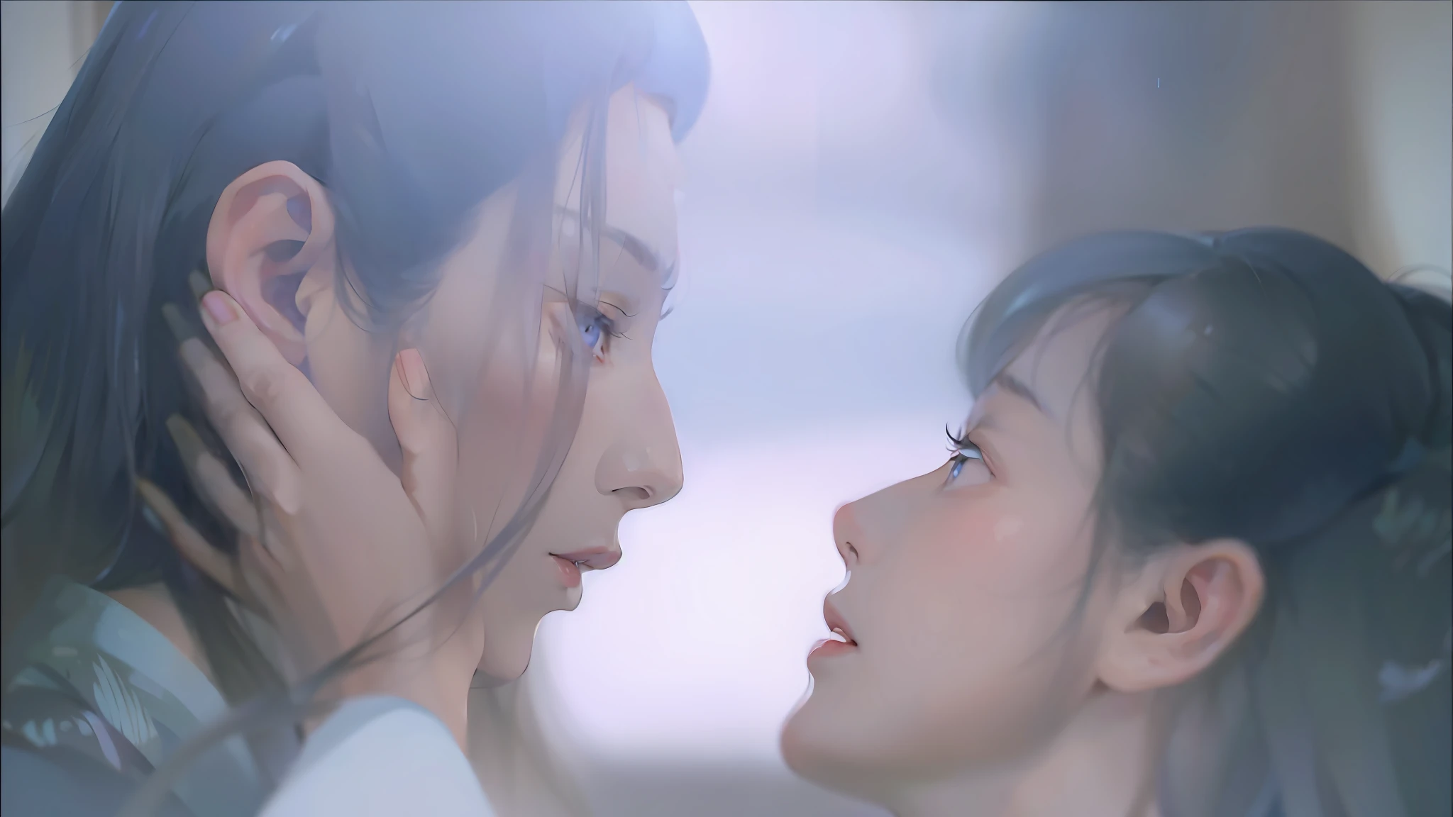 (Male: 1.1), black eyes, profile, oriental beauty, (masterpiece), best quality, Anime, merge, colorful, vibrant colors, illustration, artstyle, fantasy, realistic, animation, (photo_\(medium\):1.0 ), by Antonio J. Manzanedo, by Jeremy Lipking, lightning, in surreal landscapes, smooth, sharp focus