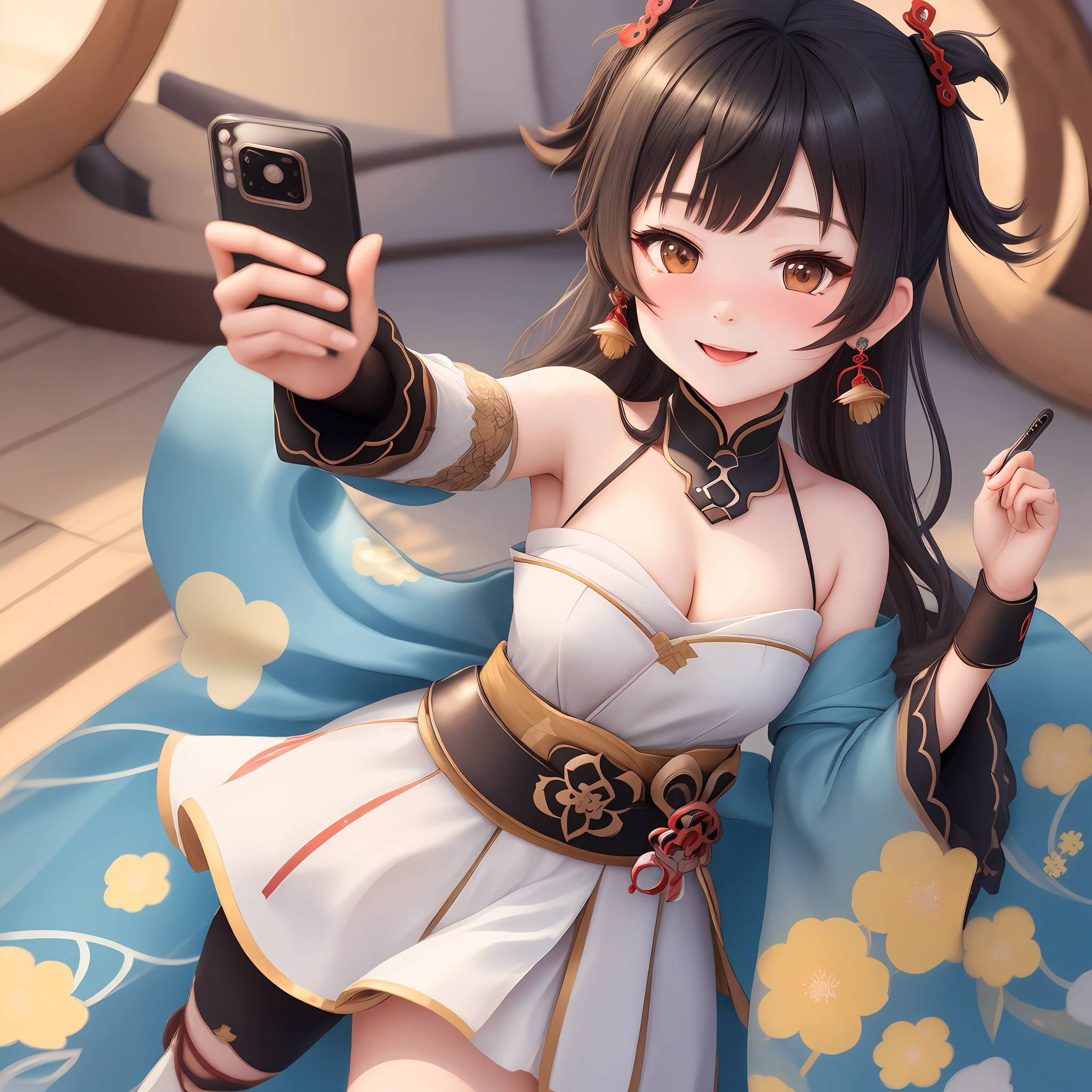 Nahida Genshin Impact cute selfie